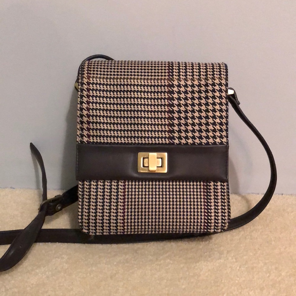 houndstooth purse